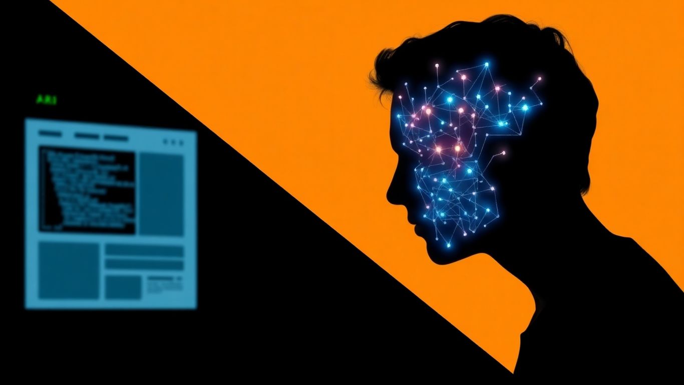 Website template and AI likeness concept