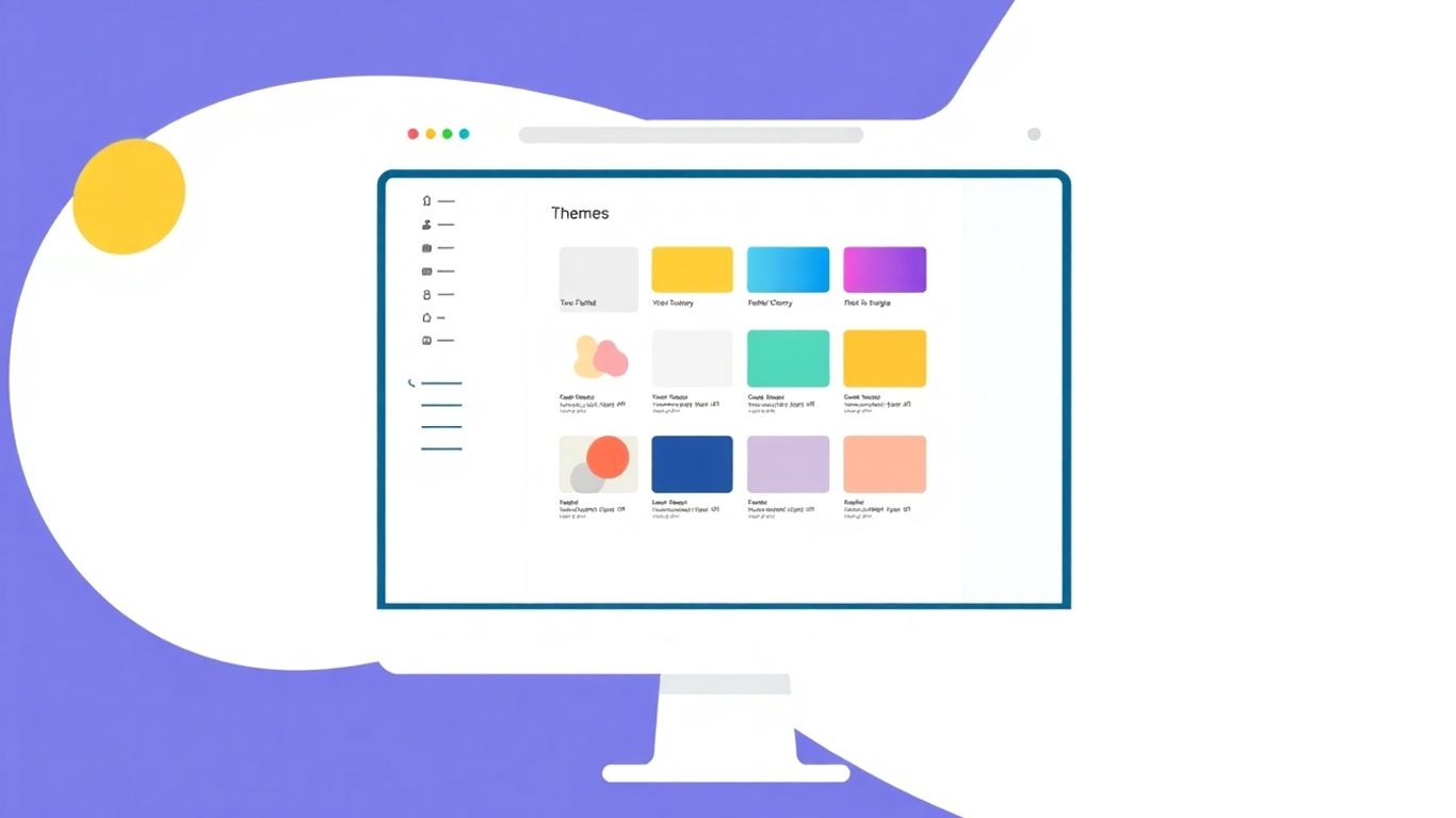 Shopify theme management interface on a screen.