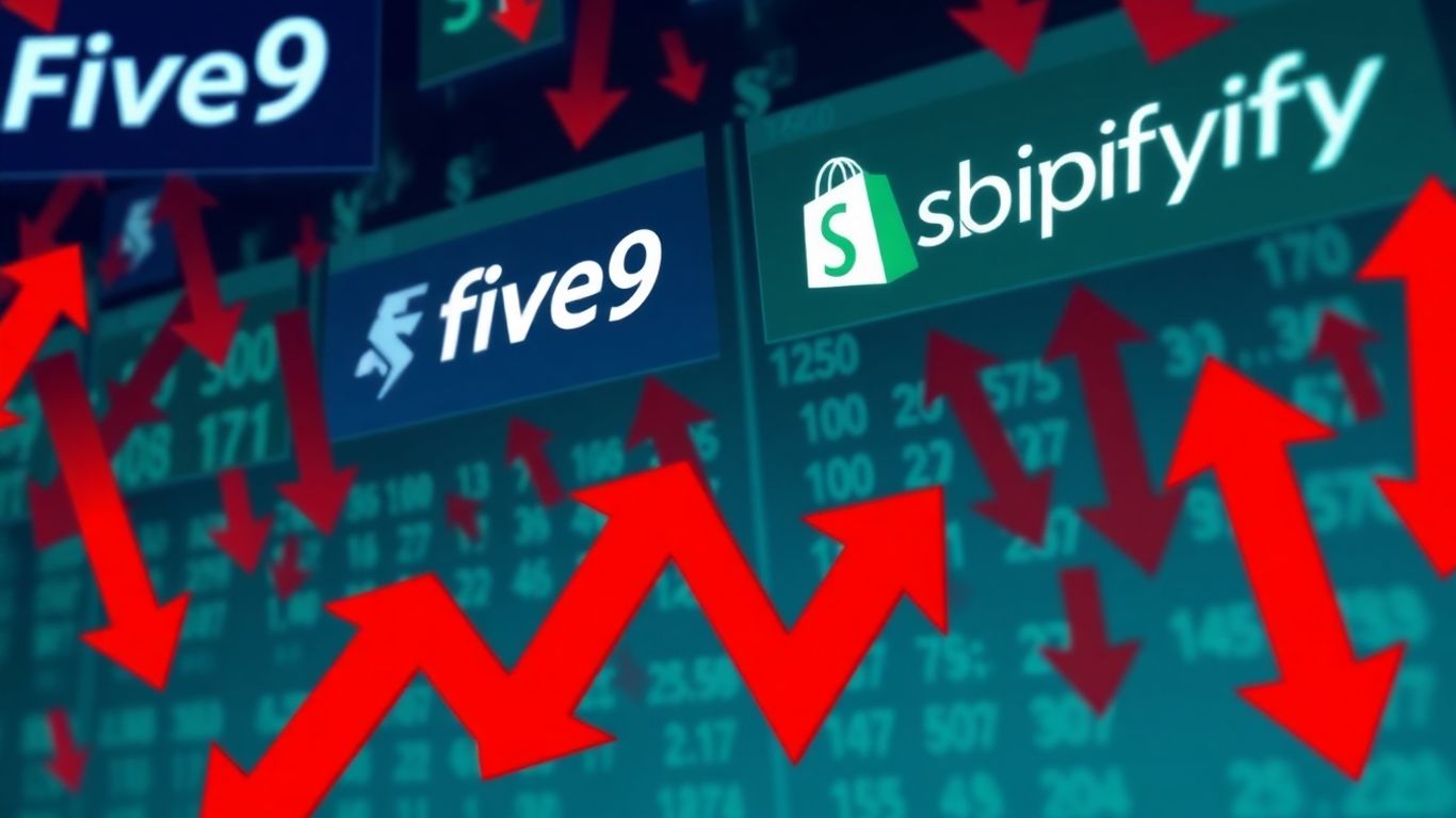 Tech stocks tumble amid trade war fears.