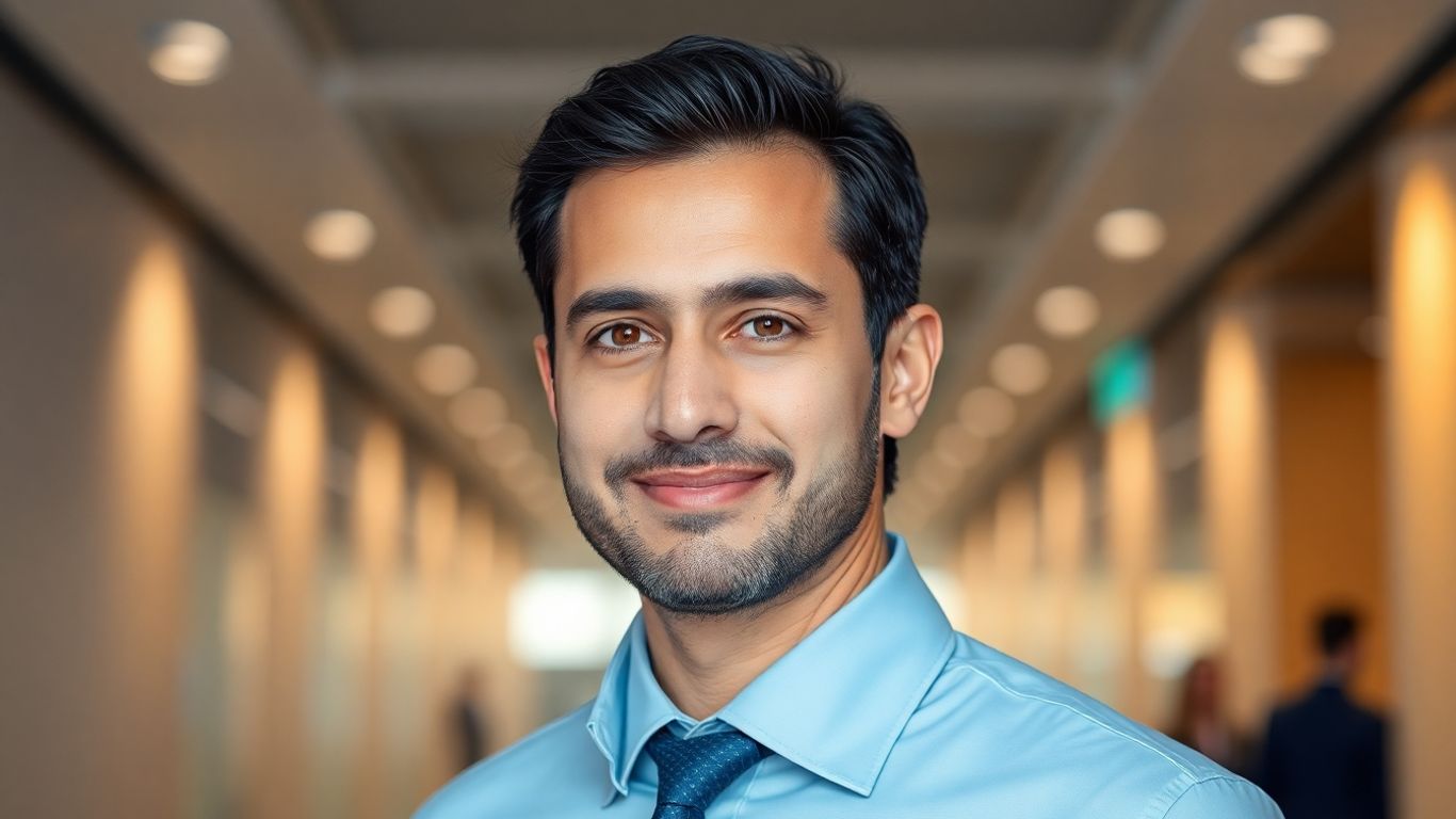 Opendoor CEO Kaz Nejatian in professional attire.