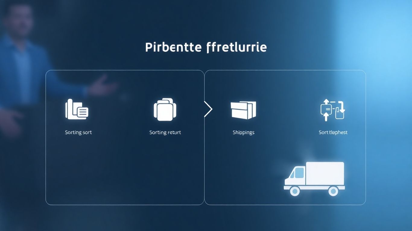Shopify return management interface with icons.